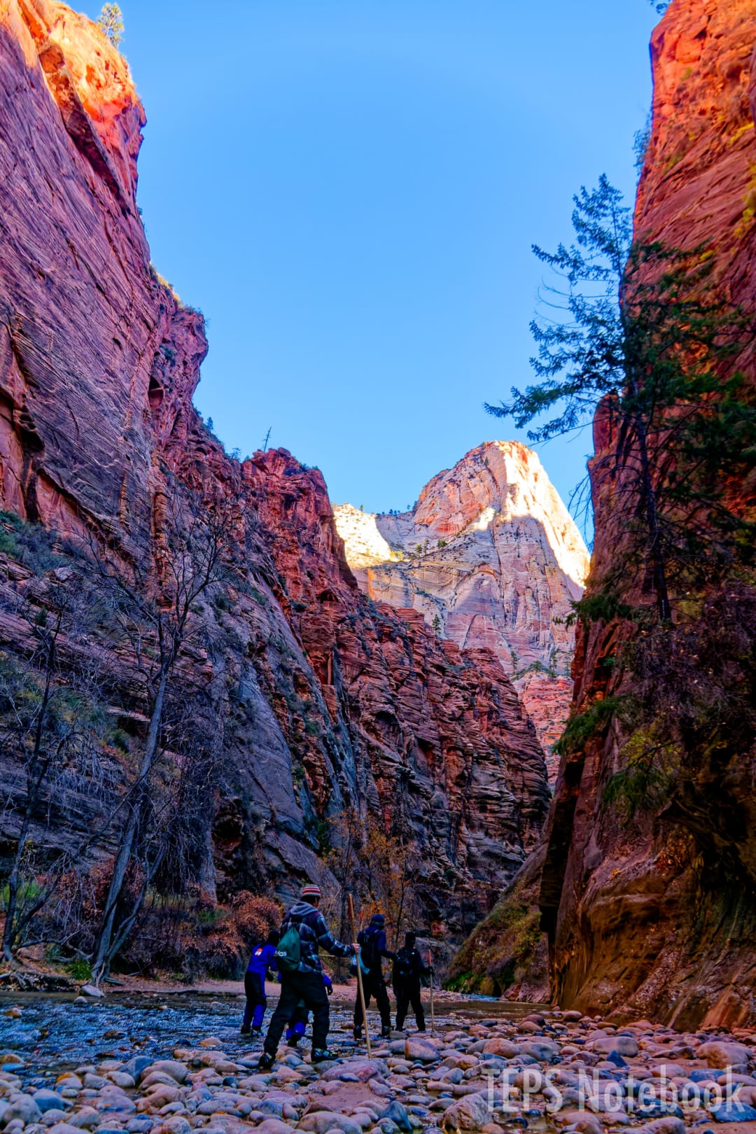 Entrance of Narrows Trail