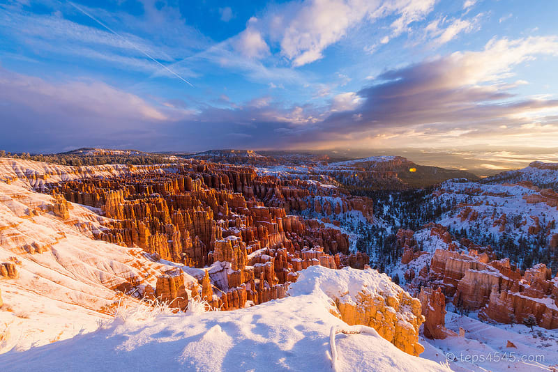 Winter Sunrise at Inspiration Point