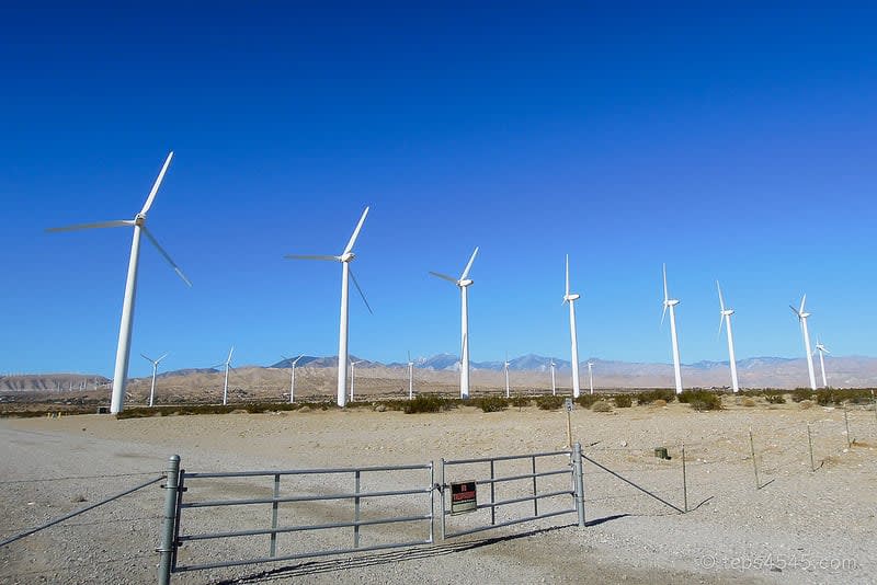 Windmills in Palm Springs