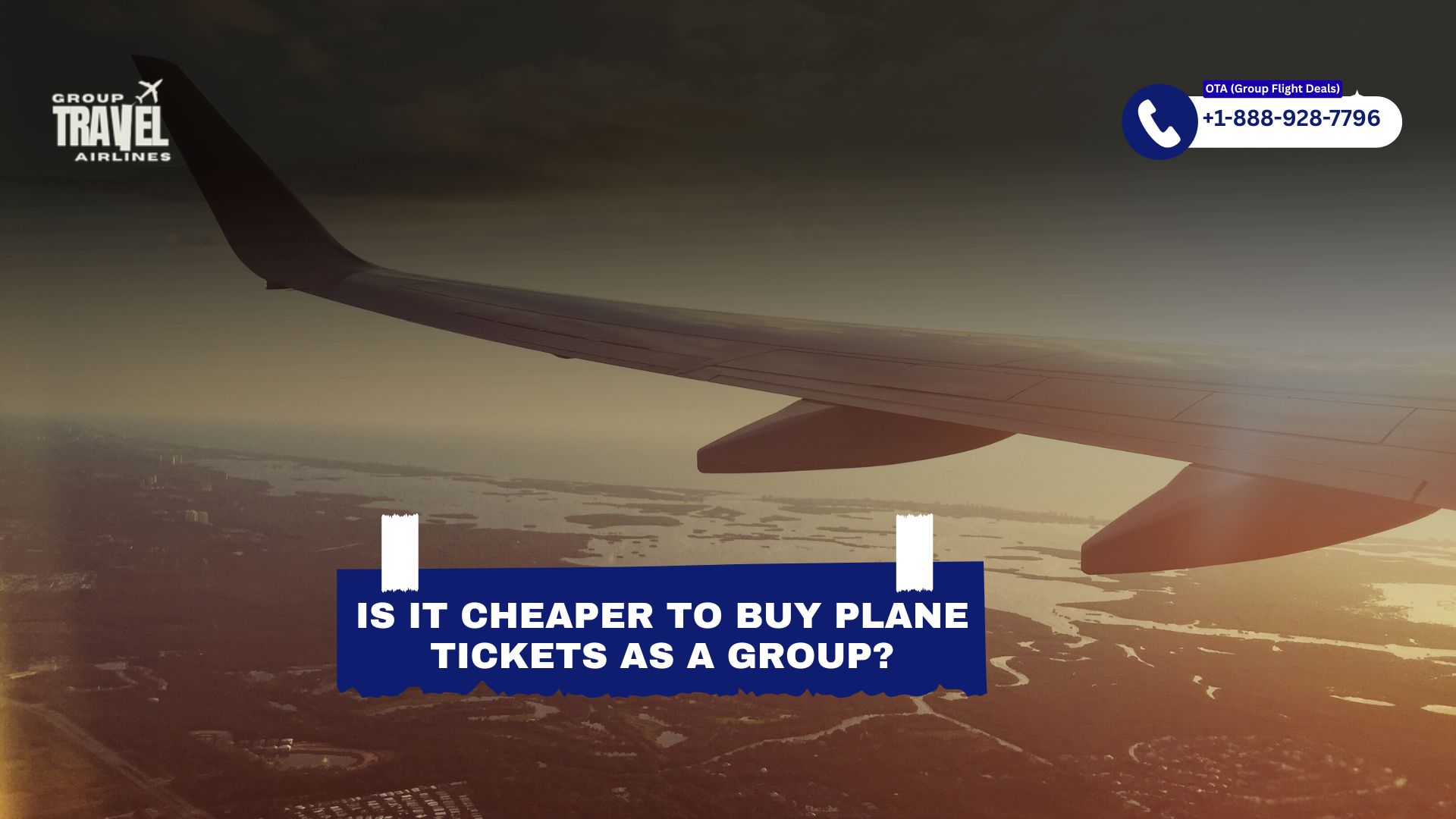 Is It Cheaper to Buy Plane Tickets as a Group