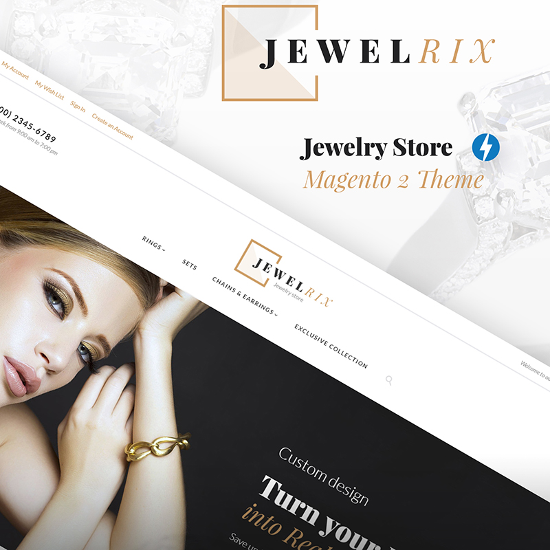 Jewelrix - Jewelry Store Magento 2 Theme