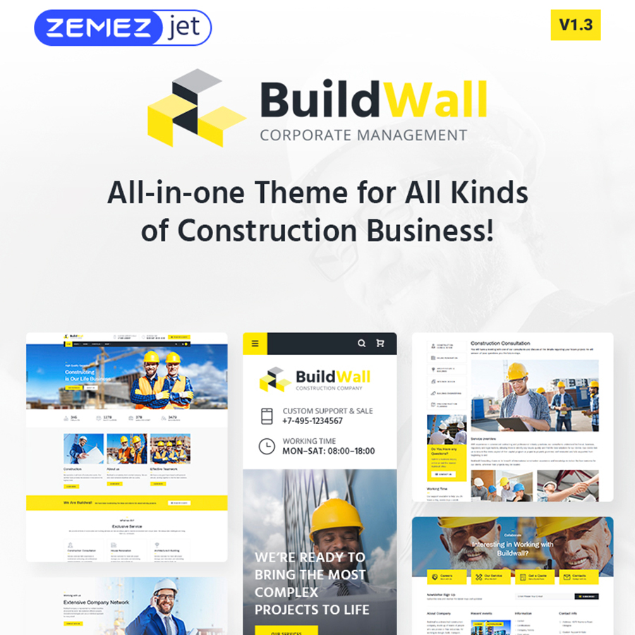 Building Company WP Theme