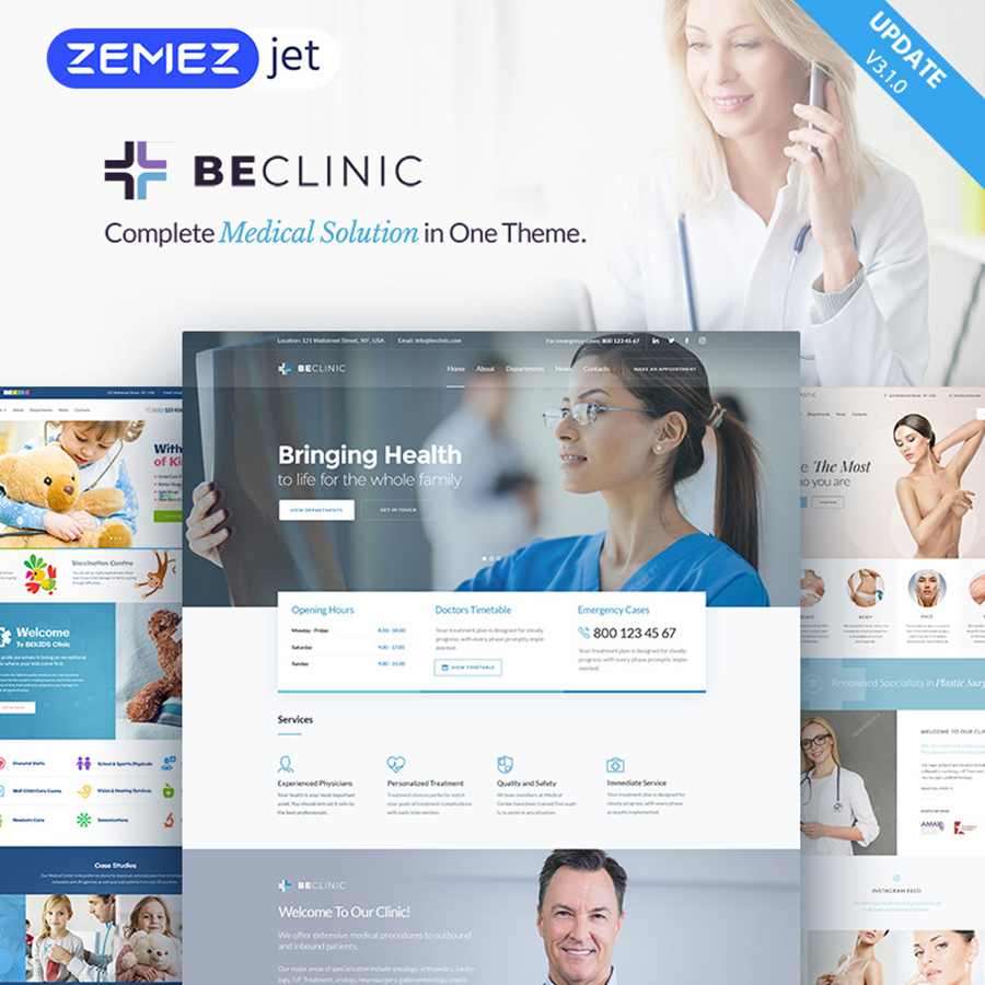 BeClinic - Multipurpose Medical