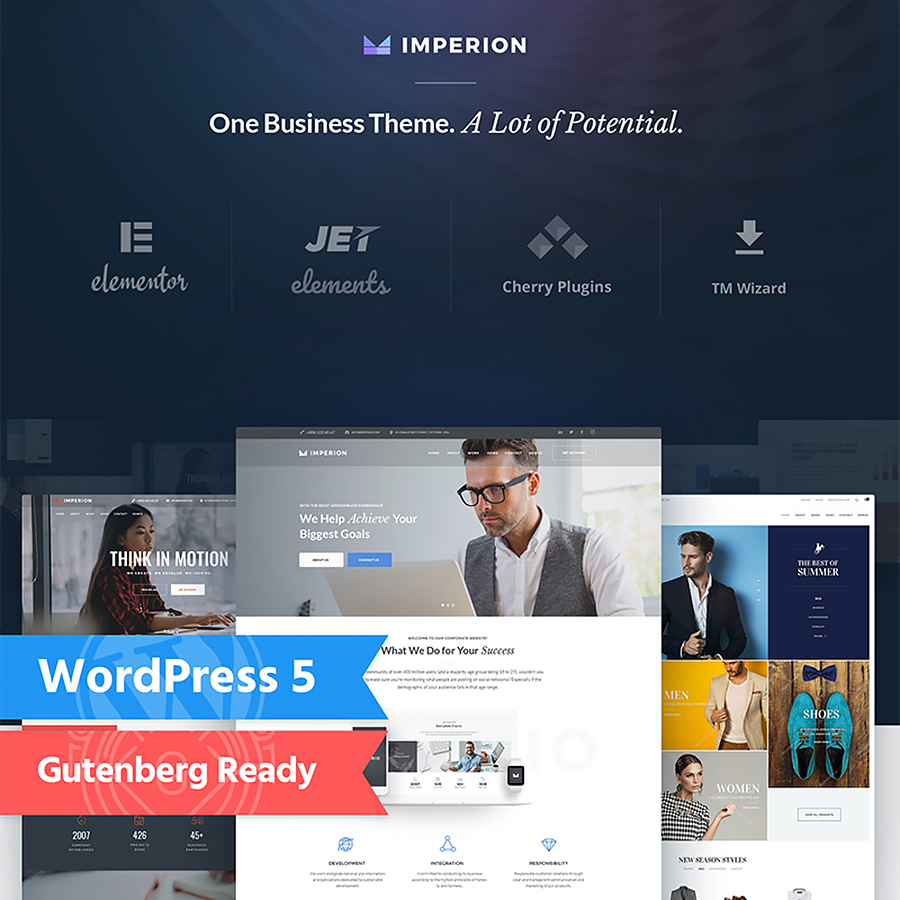 Business Marketing WordPress Theme