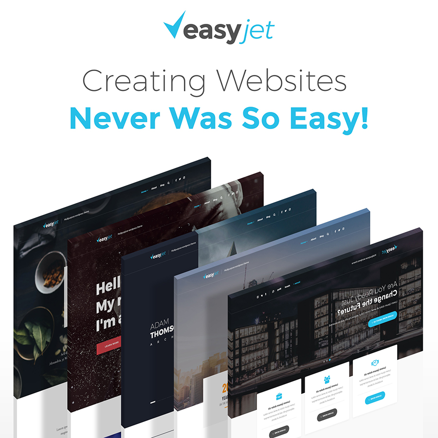 EasyJet - Multipurpose WordPress Theme