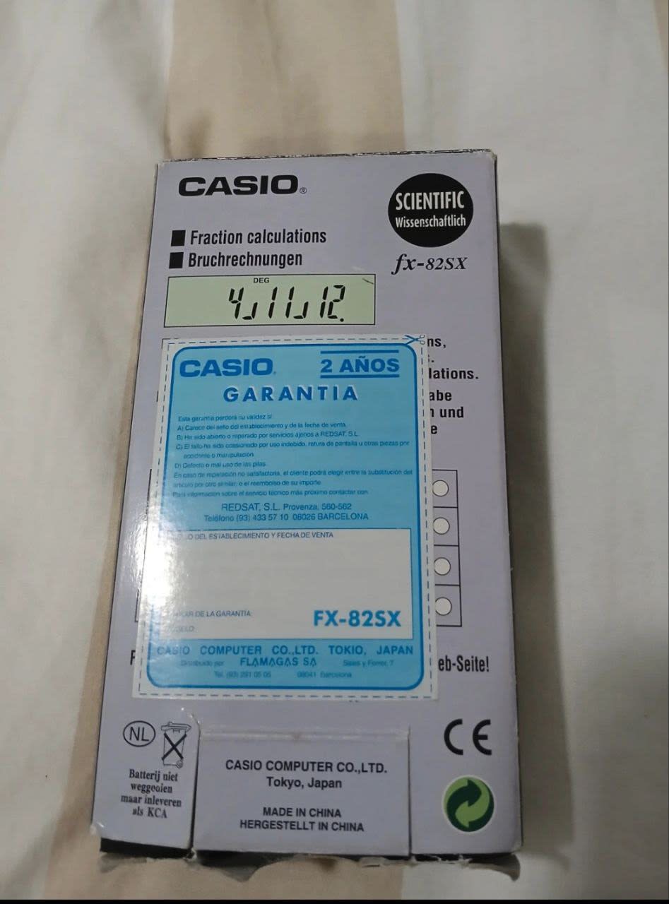 Новый калькулятор. 6€.Аликанте 4