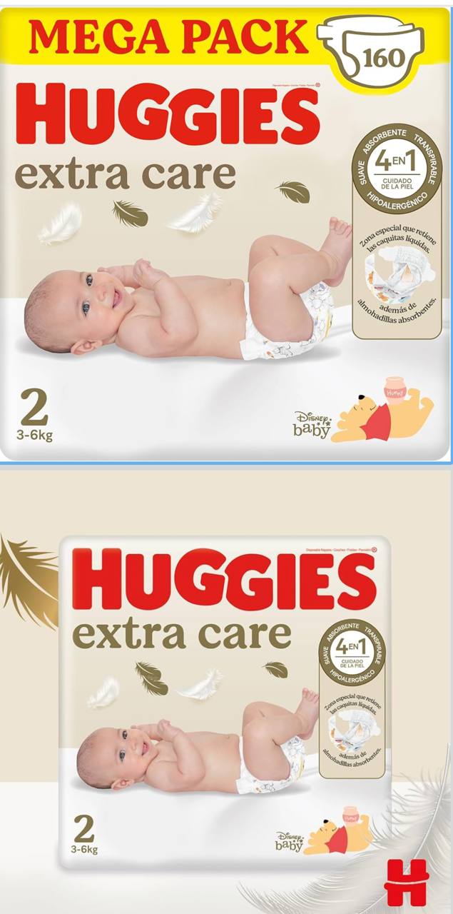 Продам детские подгузники Huggies, размер 2 1