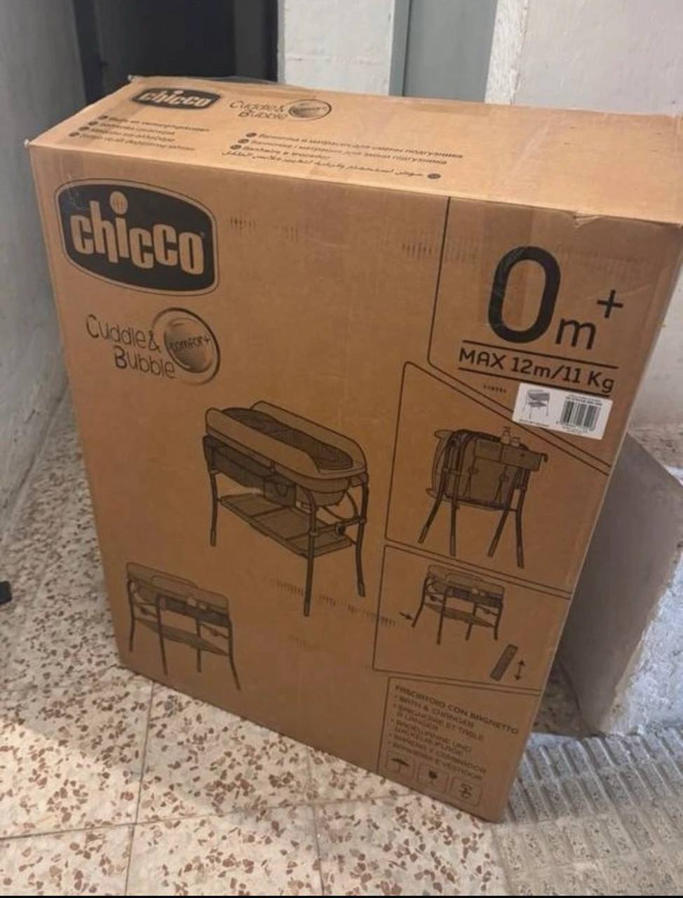 Продам ванную с пеленальным столиком chicco 2