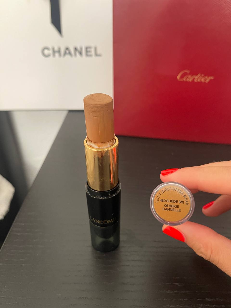 Девочки, В Аликанте буду только завтра📍 скульптор Lancôme в редком оттенке - 15€ (был в использован 1