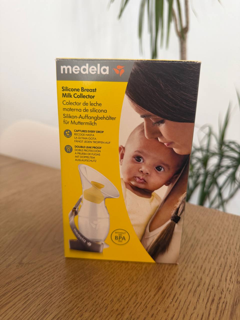 Новый силиконовый молокосборник Medela 1