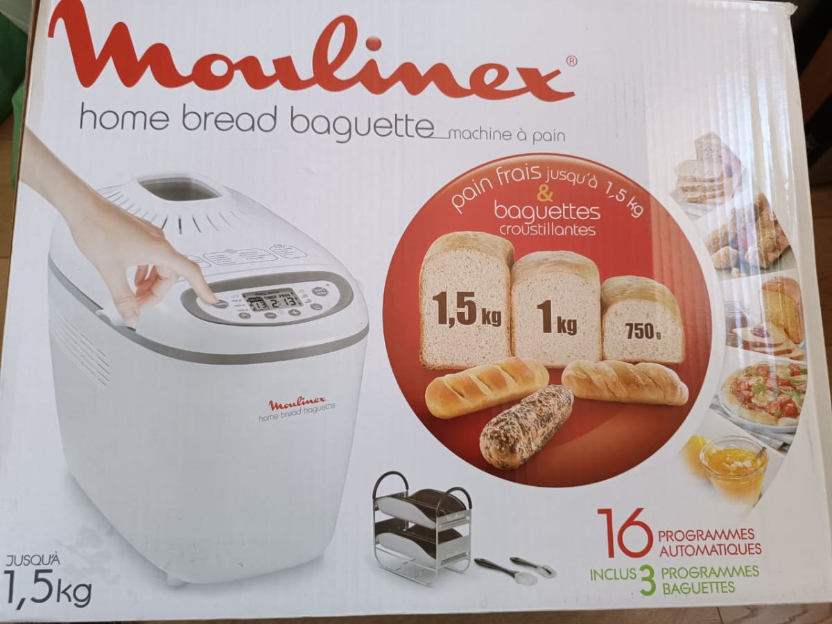 Хлебопечка Moulinex. 40€ 1