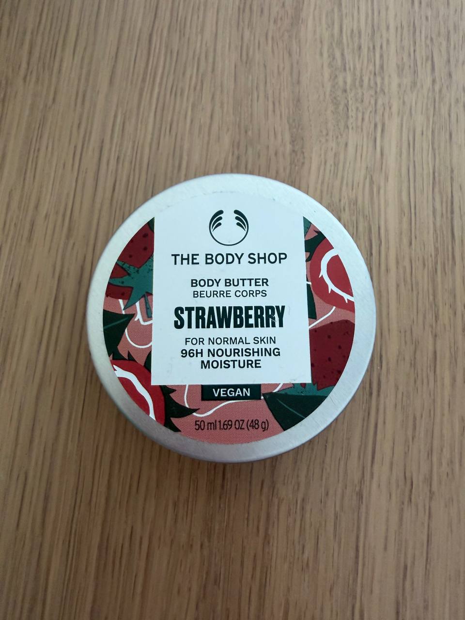 ❗️Body butter with shea, strawberry aroma-3€ 3