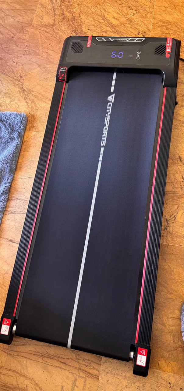 В связи с переездом продаю 60€ беговую дорожку для ходьбы CITYSPORTS Fitness Walker. 1