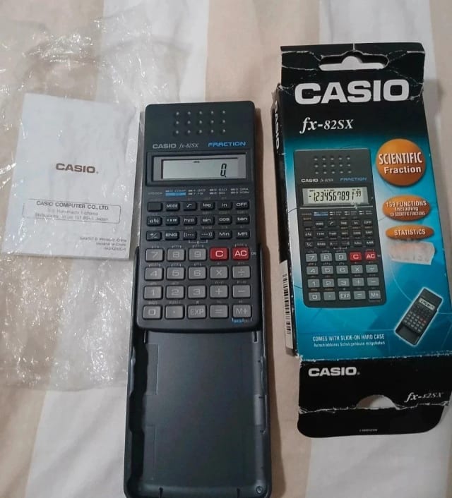 Новый калькулятор Casio fx-82SX
