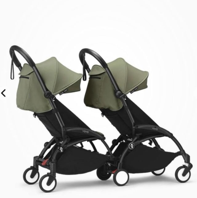 Продается Babyzen YOYO² двойная коляска — полный набор с рождения (2 люльки + 2 прогулочных сиденья 