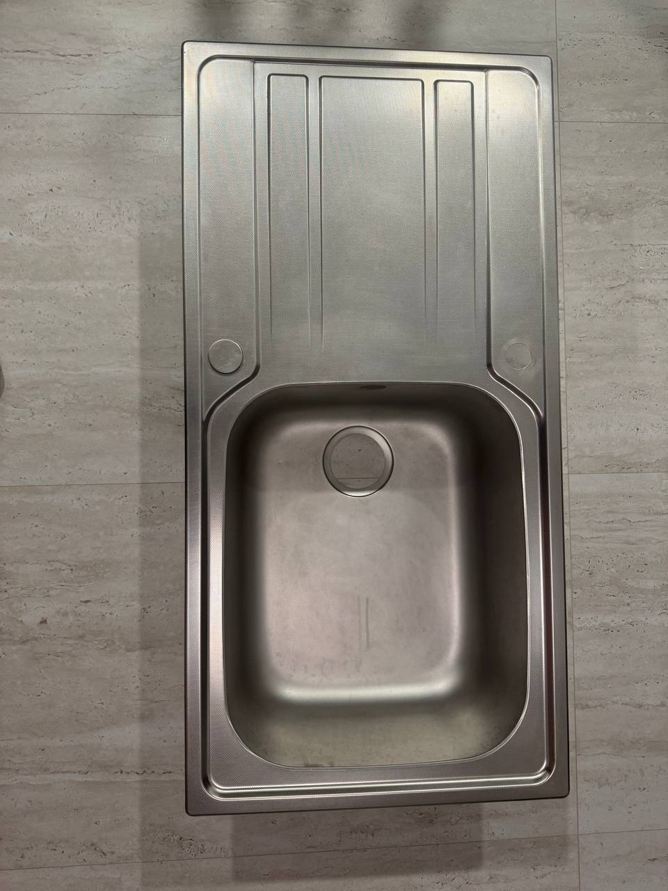 Fregadero de 1 lavabo + escurridor