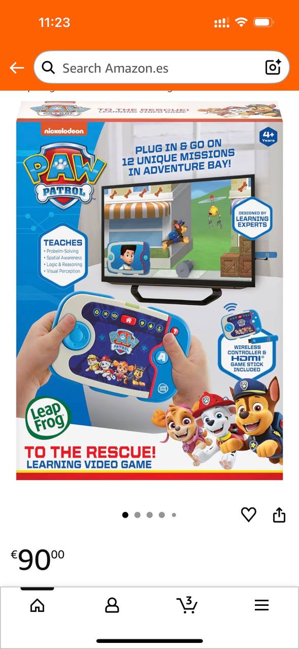 LeapFrog PAW Patrol TV Learning Game