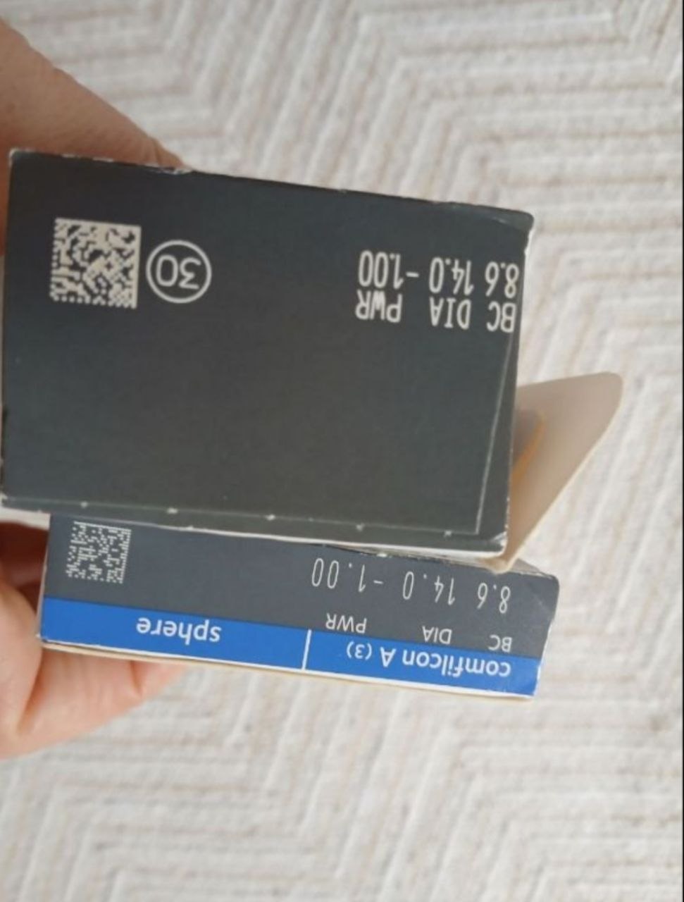 Продам многоразовые линзы (новые ,запечатанные) -1 2