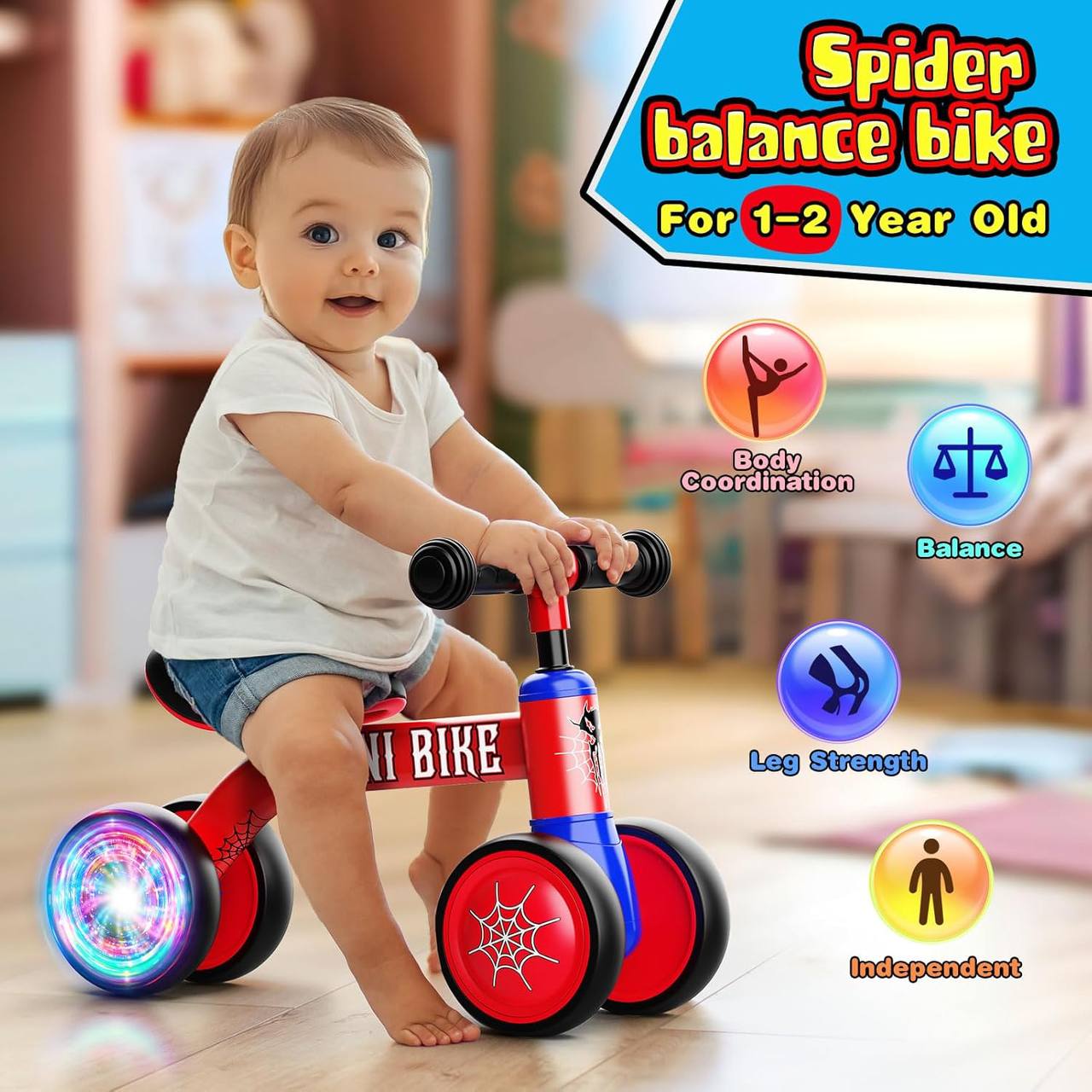 Продается беговел Braxel для детей 1–2 лет. Цена 15€ 2