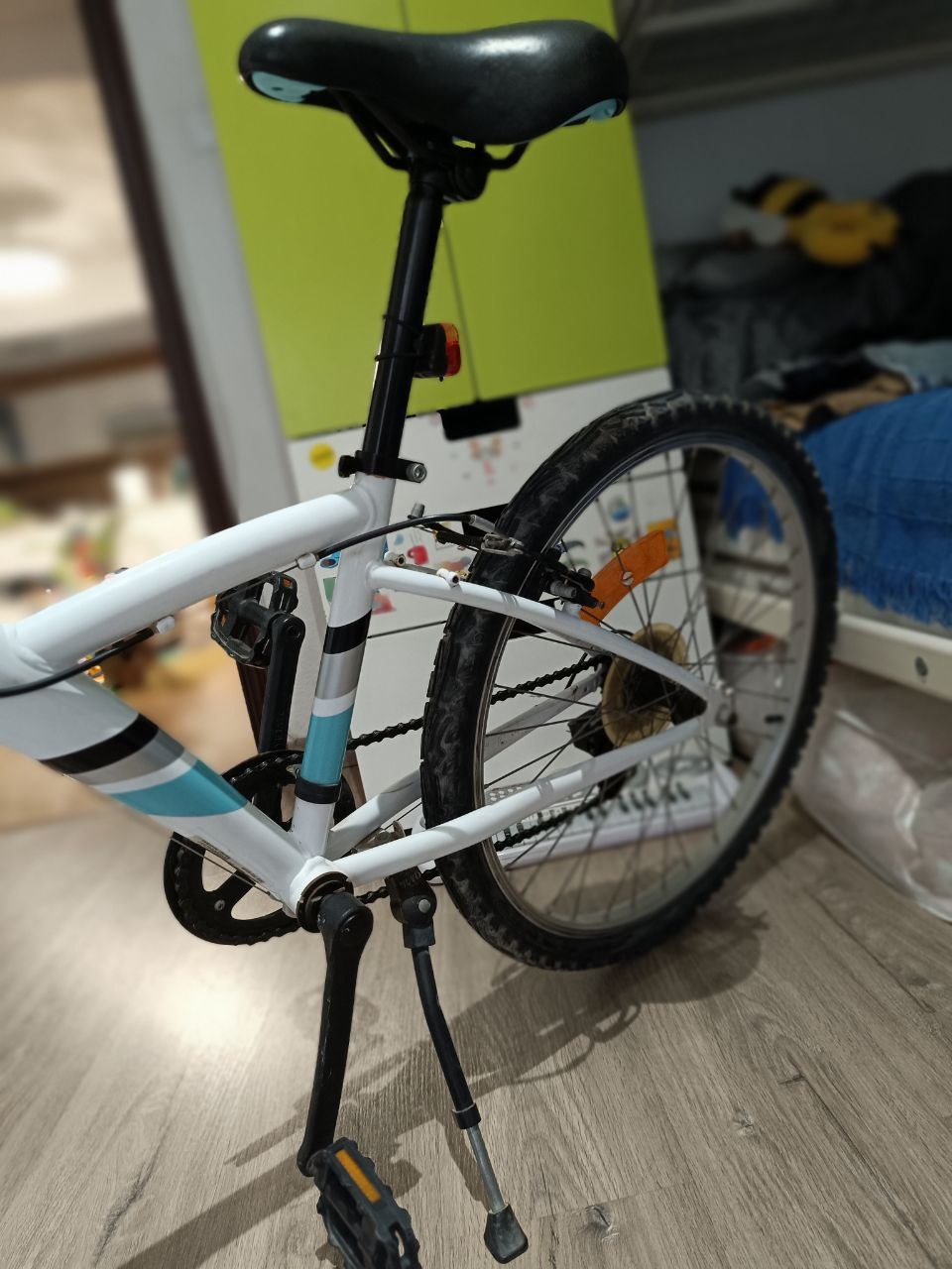 Велосипед B'TWIN ORIGINAL 100, колеса 24, 6 скоростей. В хорошем состоянии. 60€ 3