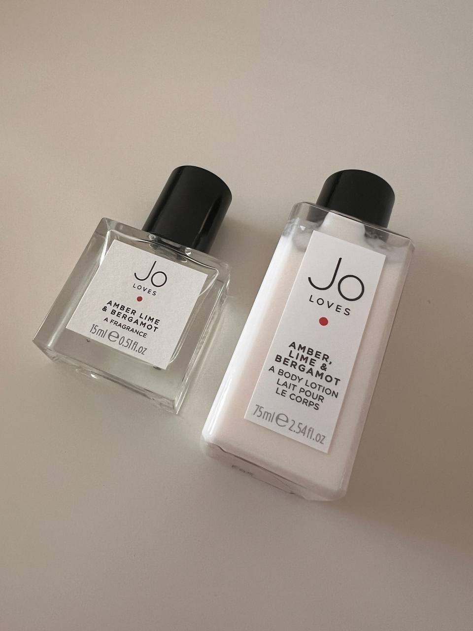 Продам набор миниатюр Jo Malone Loves Amber, Lime & Bergamot 