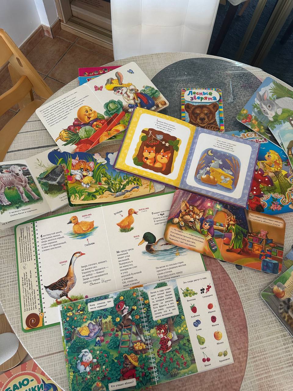 Продам книги на русском языке и тактильные картинки-пазлы. 2