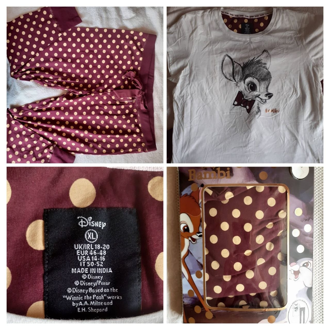 Пижамка подростковая Disney, l, до 174 см рост, хлопок, 13€,  Аликанте
