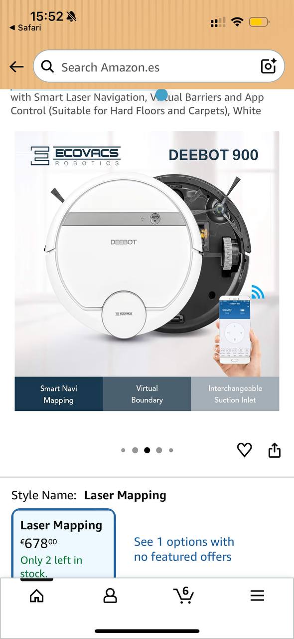 Продам пылесос ECOVACS Robotics DEEBOT 900