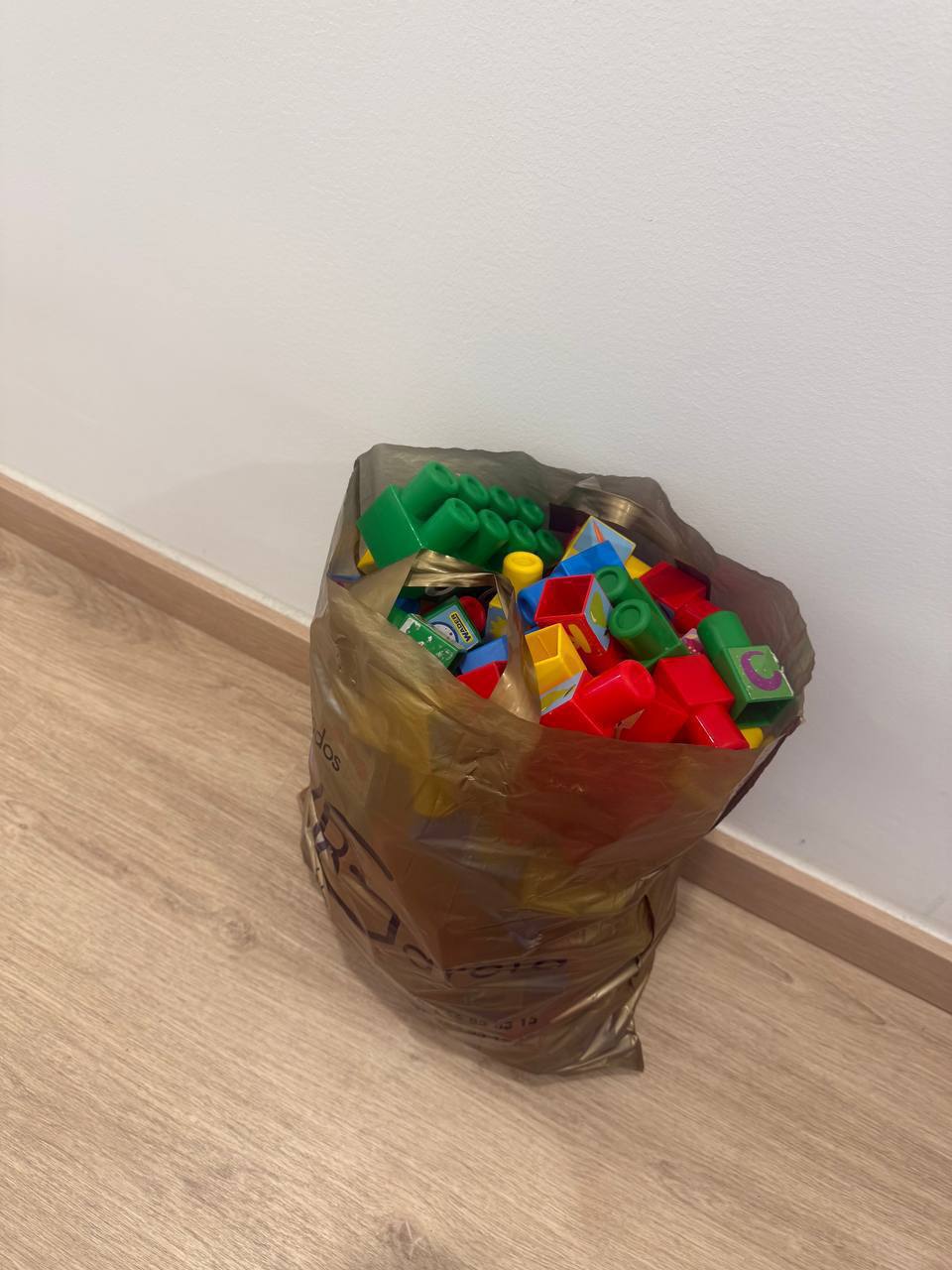 Пакет детского конструктора большие детали 
