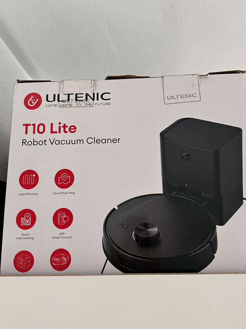 Продам робот-пылесос Ultenic T10 Lite с базой самоочистки. Практически новый — был подарен, использо 3