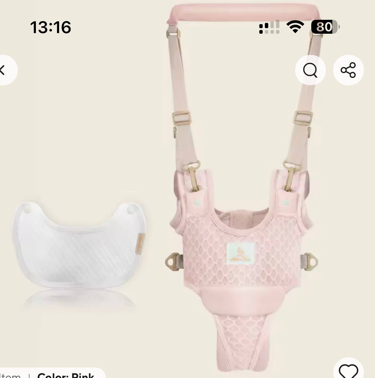 Детский поводок-ходунки / Harness для первых шагов 👶🐻