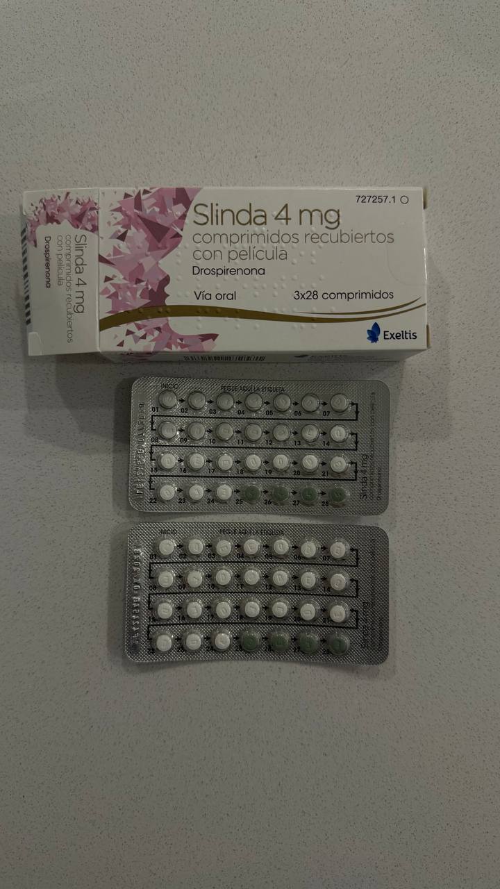 Таблетки Slinda, на 2 месяца, 15€ 2