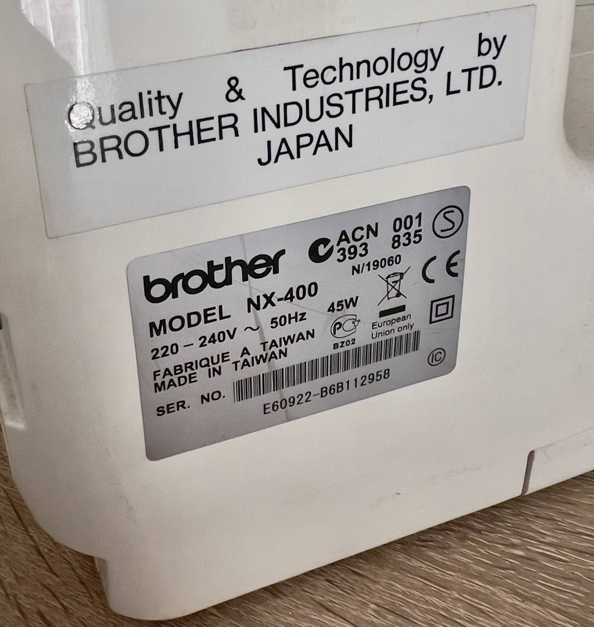 Brother NX400 2