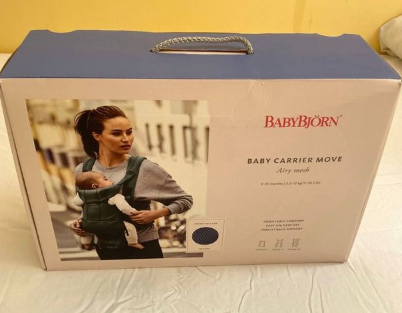 Продам новые рюкзаки BabyBjörn Mochila Portabebés Move 3D Mesh и INFANTINO в полцены 80 и 25€