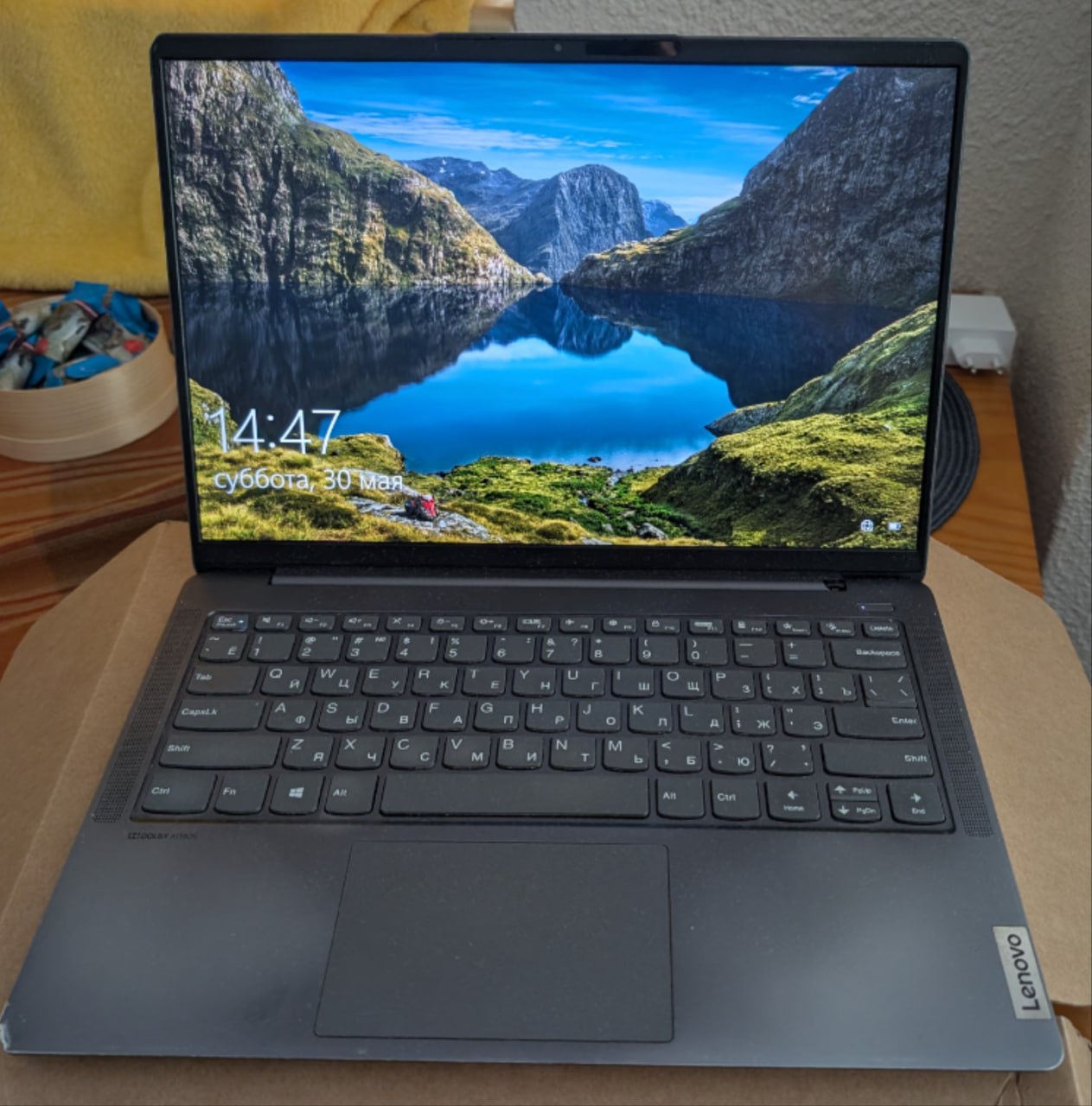ноутбук Lenovo IdeaPad 5 Pro 14ITL6 , 250 евро.