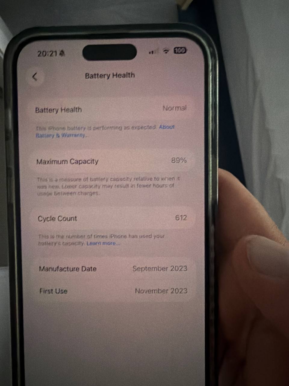 Продаю iPhone 15 Pro Max 256GB, Blue Titanium. Состояние идеальное — всегда был в чехле, царапин нет 3
