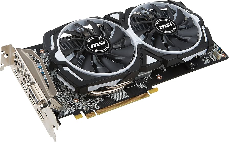 Продам комплект для ПК: MSI Radeon RX 580 ARMOR 8G OC 8GB + блок питания MSI MAG A650BN 650W 80 Plus