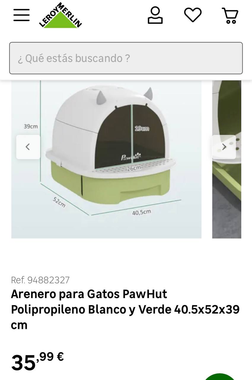 Новый кошачий туалет с дверкой на фото она снята 20€ 2