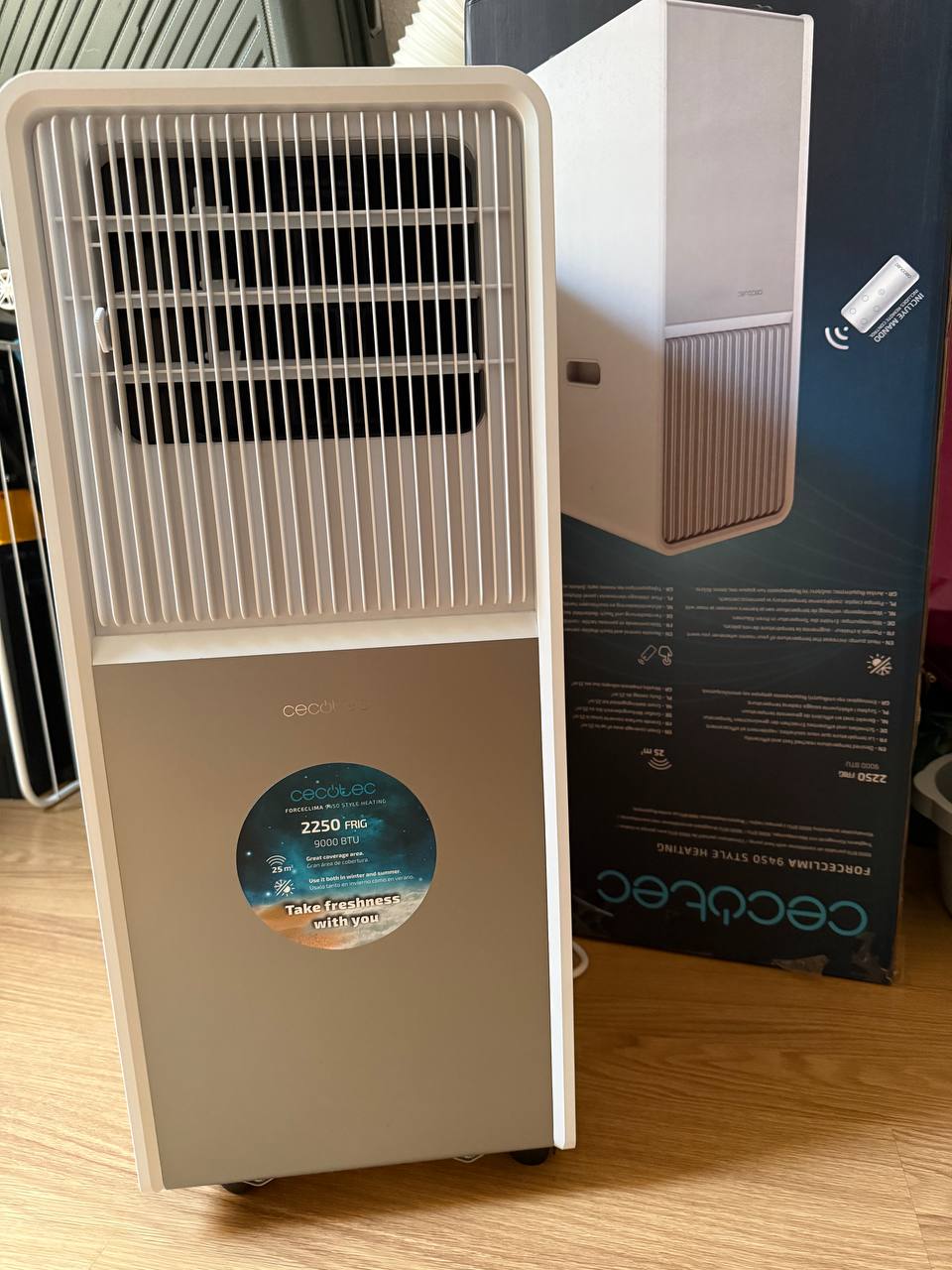 Продам мобильный кондиционер Cecotec ForceClima 9450 Style Heating (9000 BTU) ❄️