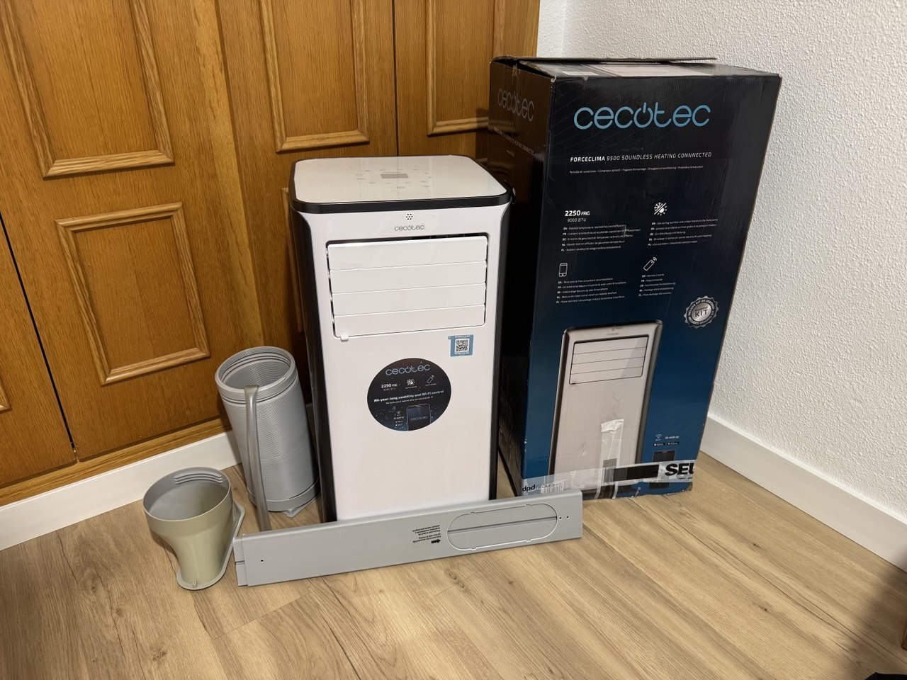 Продаю мобильный кондиционер Cecotec ForceClima 9500 Soundless Heating Connected. 2