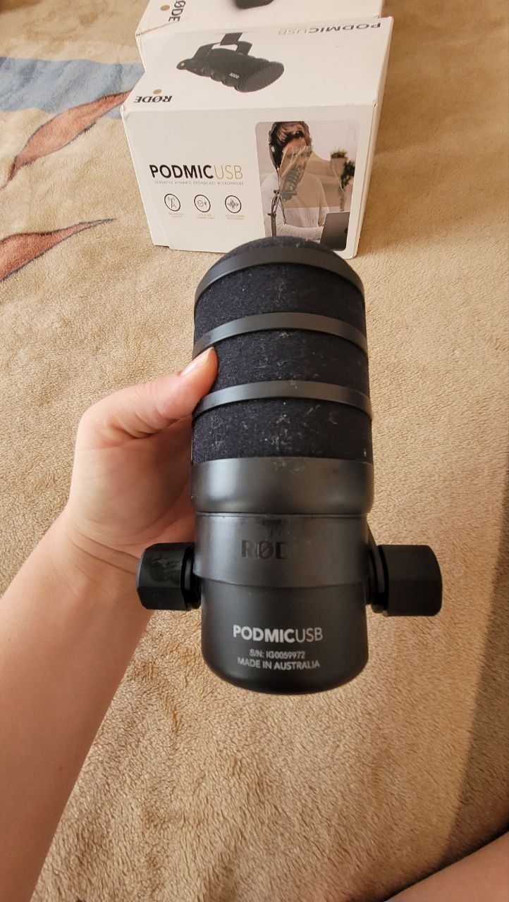 Комплект: Микрофон RØDE PodMic USB + Пантограф VIJIM LS24 3
