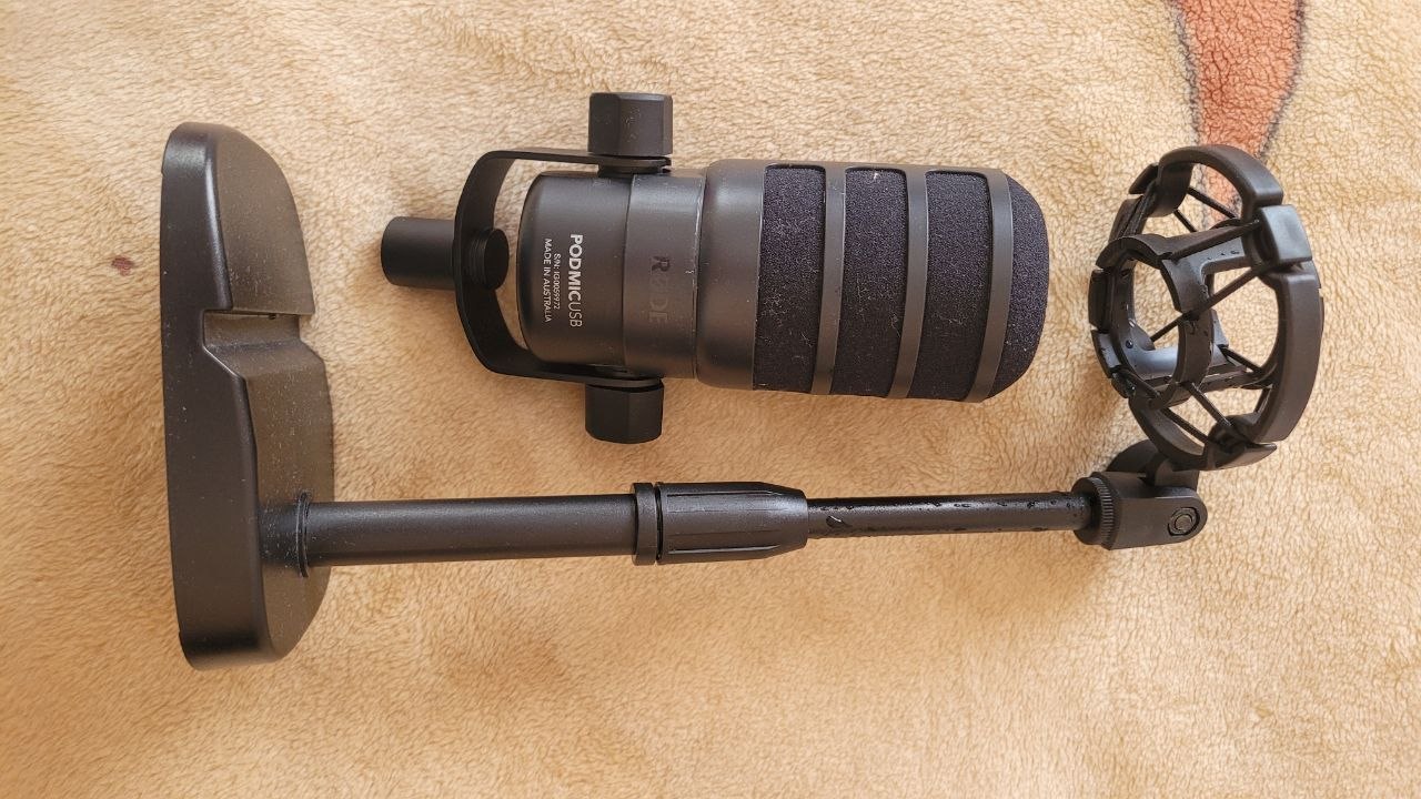 Комплект: Микрофон RØDE PodMic USB + Пантограф VIJIM LS24 5