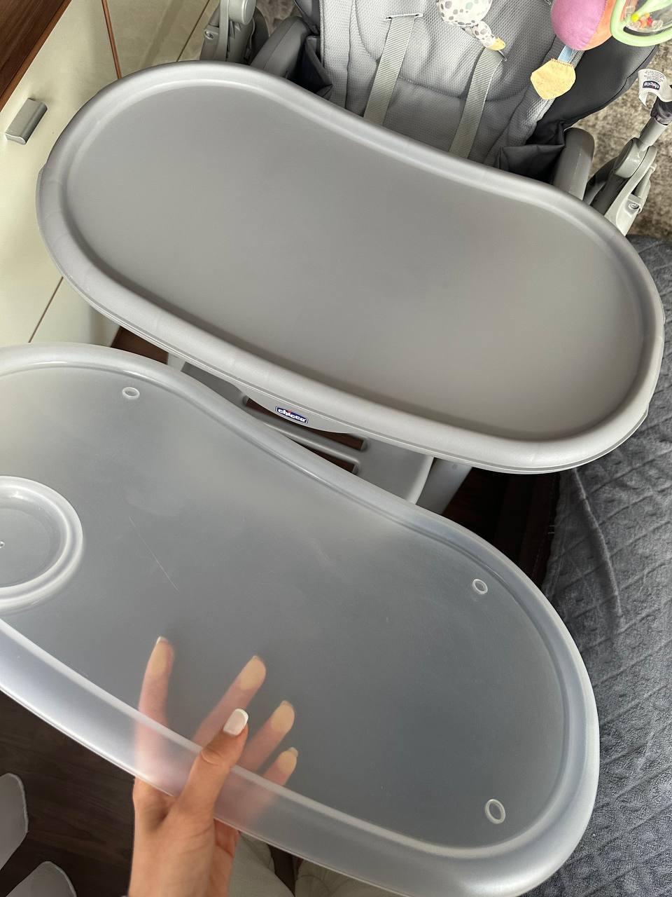 Продаётся стульчик для кормления Chicco Polly Magic Relax Graphite 5