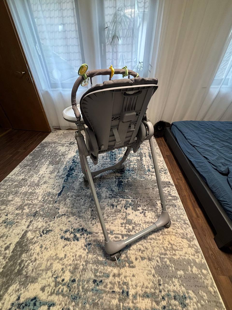 Продаётся стульчик для кормления Chicco Polly Magic Relax Graphite 8