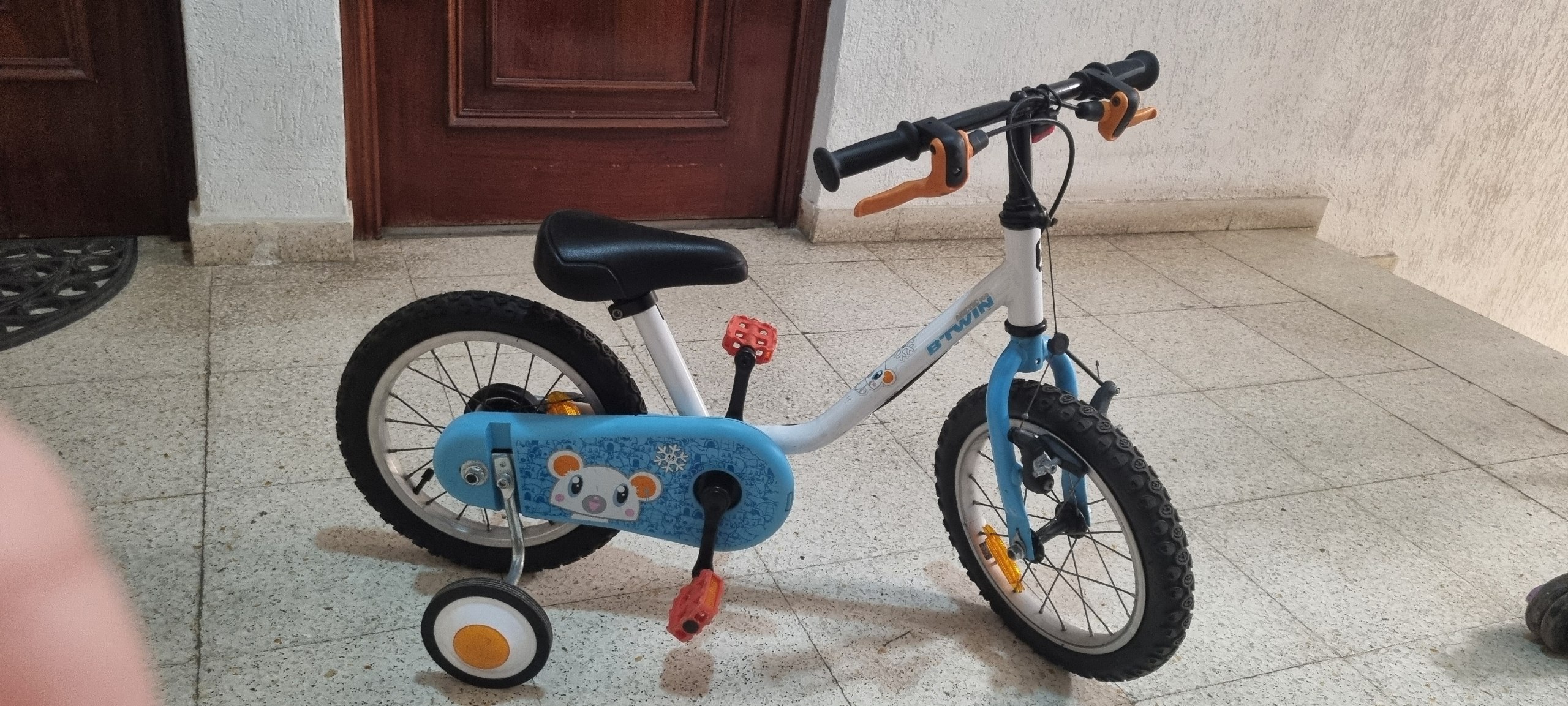 Детский велосипед Btwin100, 14 дюймов, Arctic White 3-4.5 года. 45евро, Аликанте