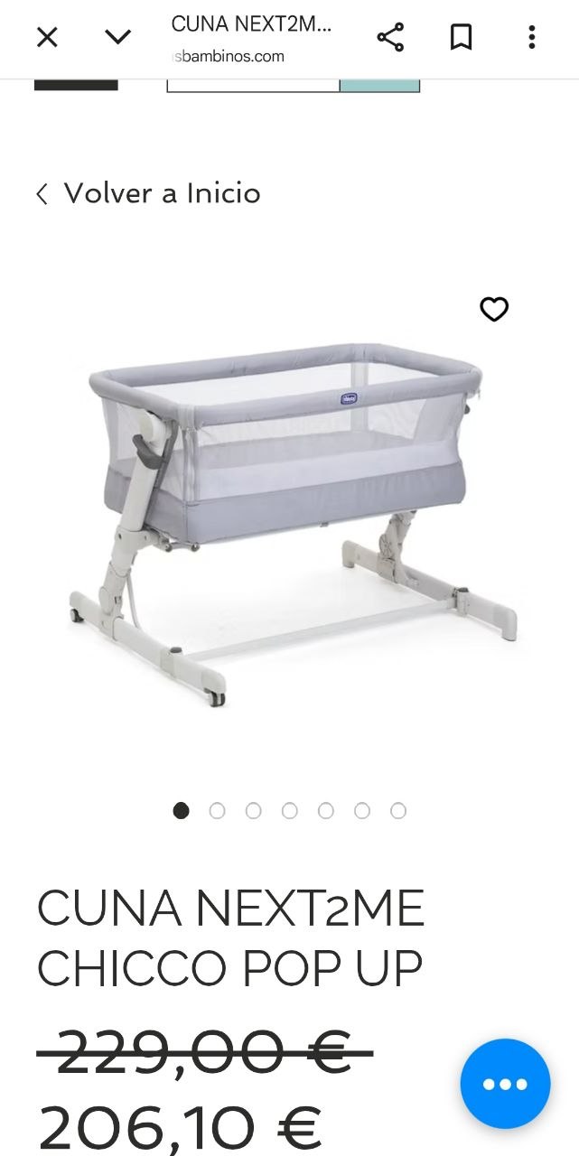 Продам приставную кроватку NEXT2ME CHICCO POP UP. Цена 50евро