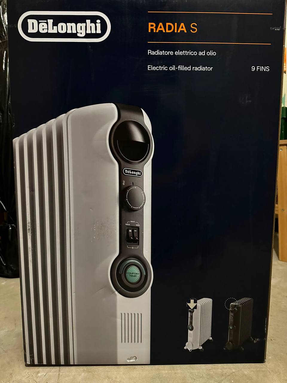 Доброе утро. В связи с переездом продаю радиатор Delonghi (€60), в хорошем состоянии. 