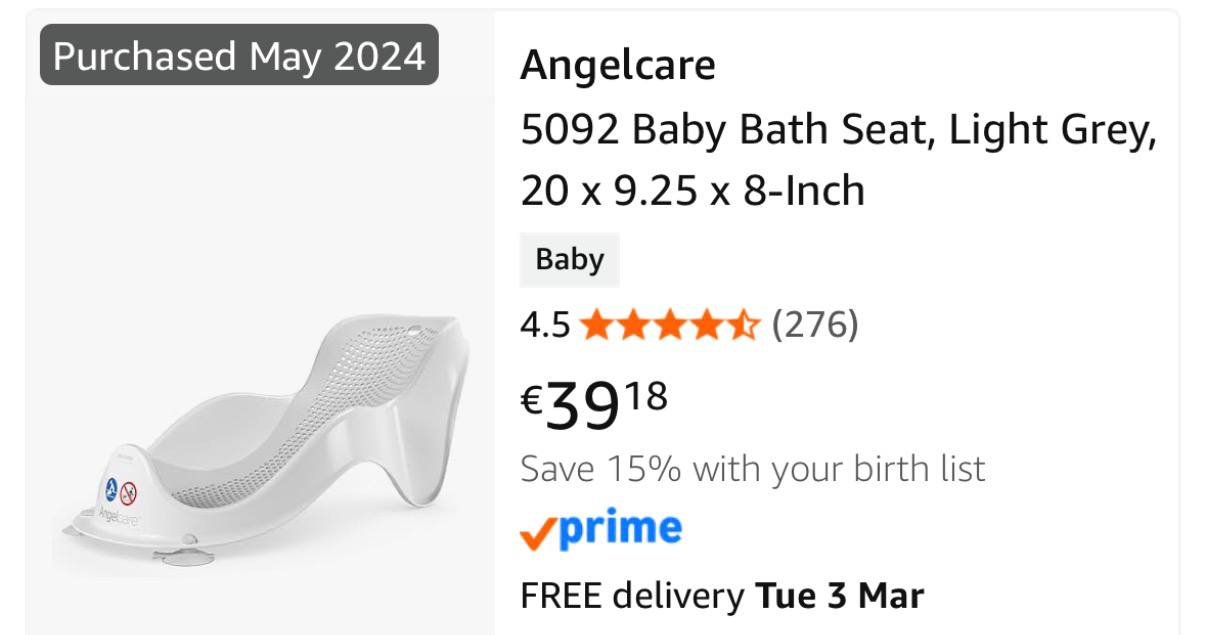Детская горка для купания Angelcare. Состояние новой. Продам за 10 евро. Сан Хуан Плайя. 2
