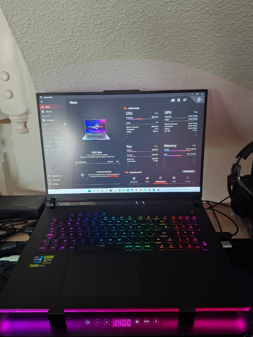 🔥 ASUS ROG Strix SCAR 18 G834JY-N5012 — RTX 4090 / i9-13980HX