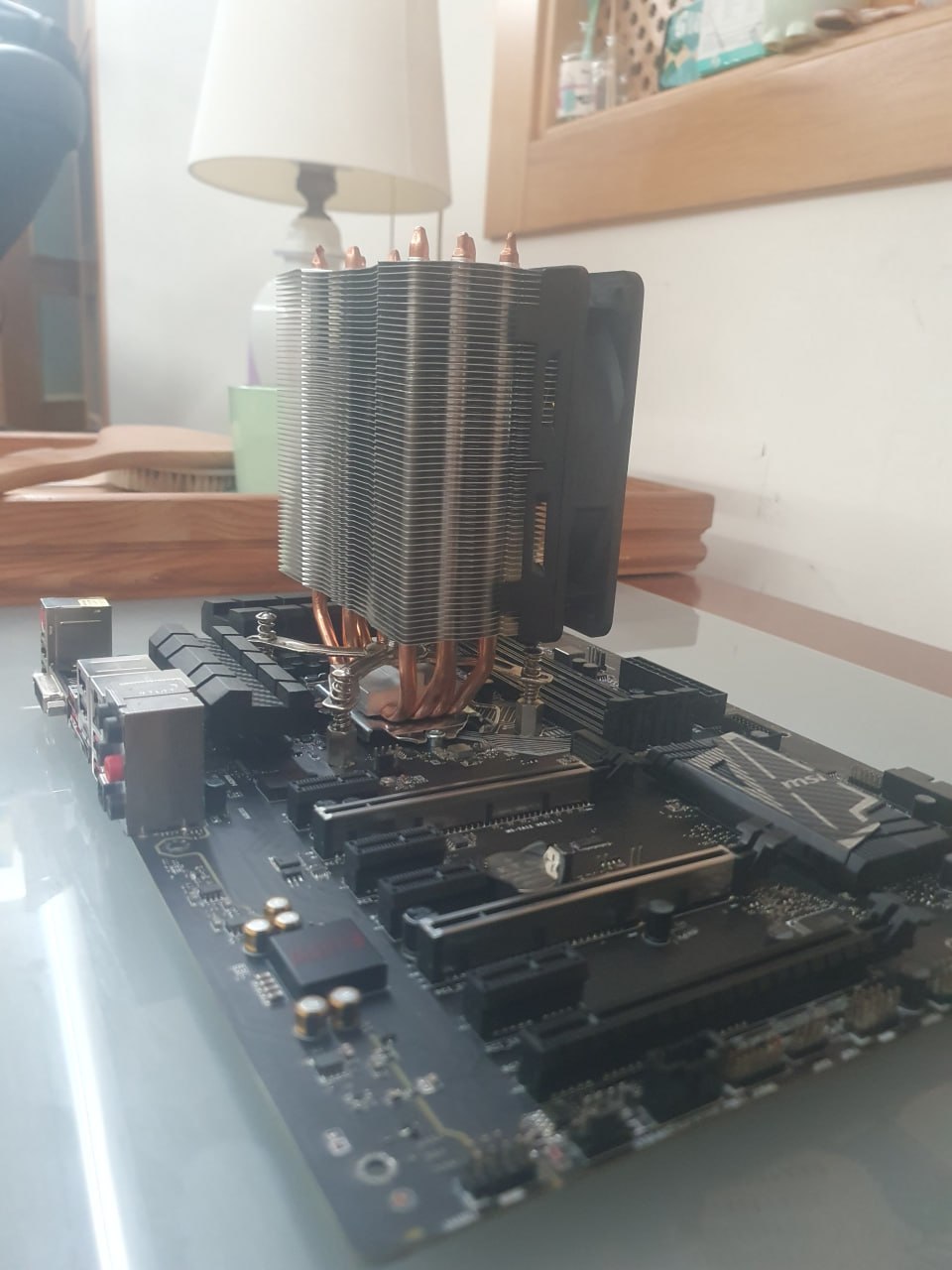 Продам материнскую плату MSI Z170A Gaming Pro Carbon + процессор Intel i7-6700K 4.0 Ghz + Cooler 3